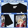 One Piece Pajama Set for Men, Teens, Cotton Lounge Set with Graphic Tee and Pajama Pants, Anime PJs Sleepwear, Gifts for Men - Image 4