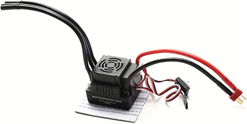 Miniatura 5 de GoolRC 120A sin escobillas ESC controlador de velocidad electrónico T Plug 5.8V 3A BEC para 18 RC coche