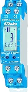 Eltako BZR12DDX UC/Pulsating Head Digital Adjustable Operating Hours Counter