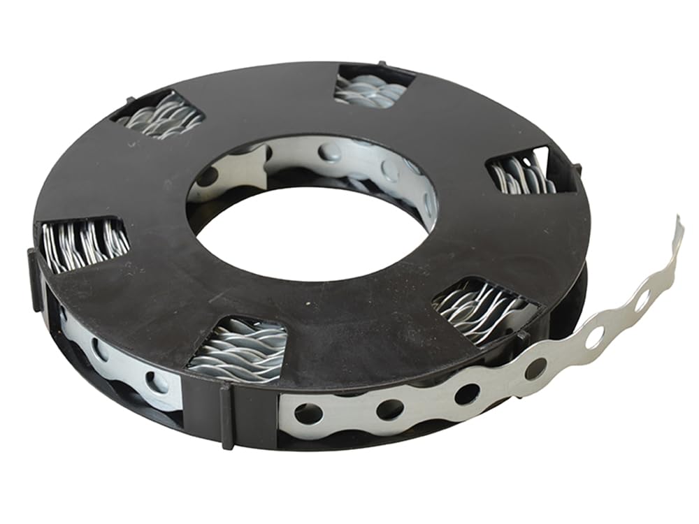 Forgefix Medium Duty Galvanised Fixing Band 17mm X 0.7mm X 10MBox Of 1 from B&Q