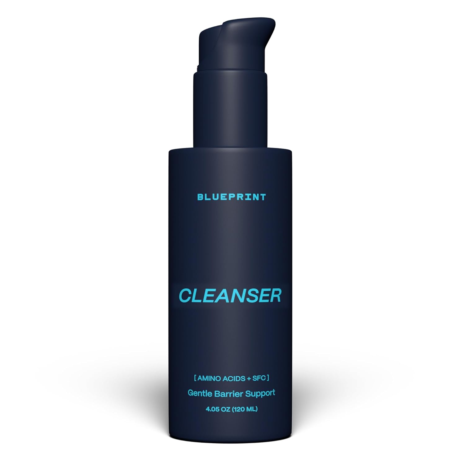 Blueprint Bryan Johnson Gentle Facial Cleanser with SFC & Hyaluronic Acid – Age-Defying Gel Cleanser for Firm, Balanced & Hydrated Skin – Vegan • Fragrance-Free