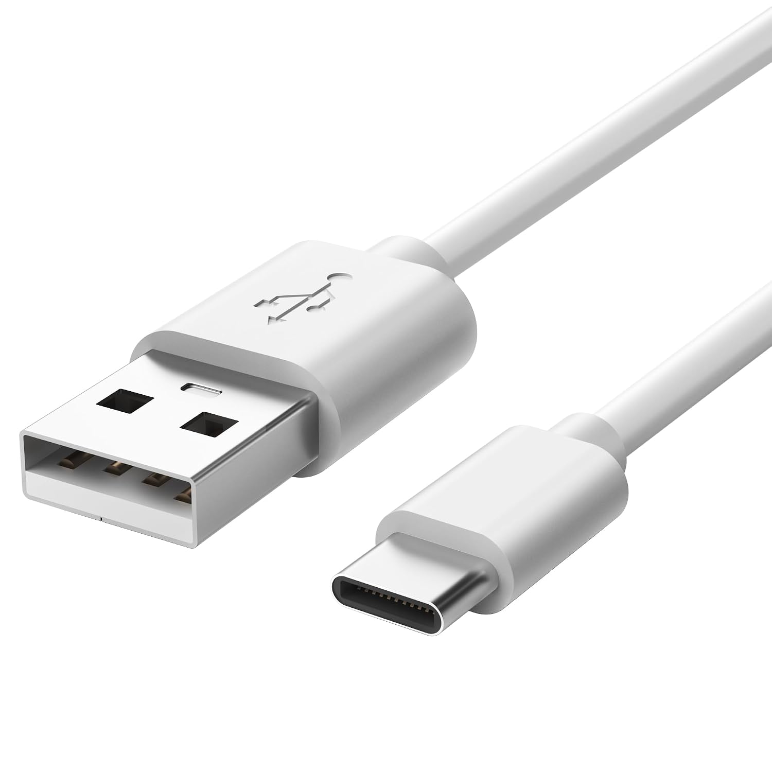 Superer USB-A to USB-C Car CarPlay Charger Cable, 10FT, White