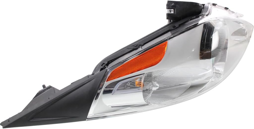 For Chevy Spark 2013 2014 2015 Headlight Assembly Driver and Passenger Side | Pair | CAPA Certified | Replacement For GM2502368C, GM2503368C | 95281468, 95281469
