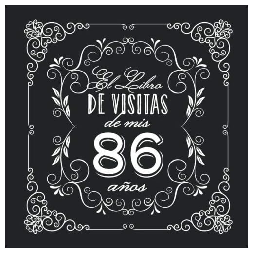El Libro de Visitas de mis 86 años: Decoración vintage para fiesta de 86 cumpleaños – Regalo para hombre y mujer - 86 años - Libro de firmas para felicitaciones y fotos de los invitados