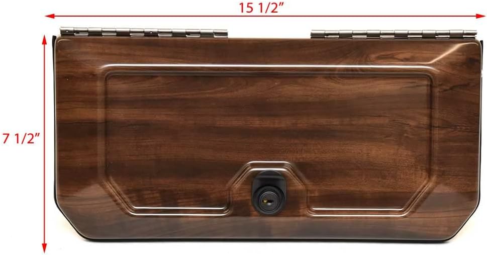 Lund Boat Glove Box Door | Woodgrain 15 1/2 x 7 1/2 Inch