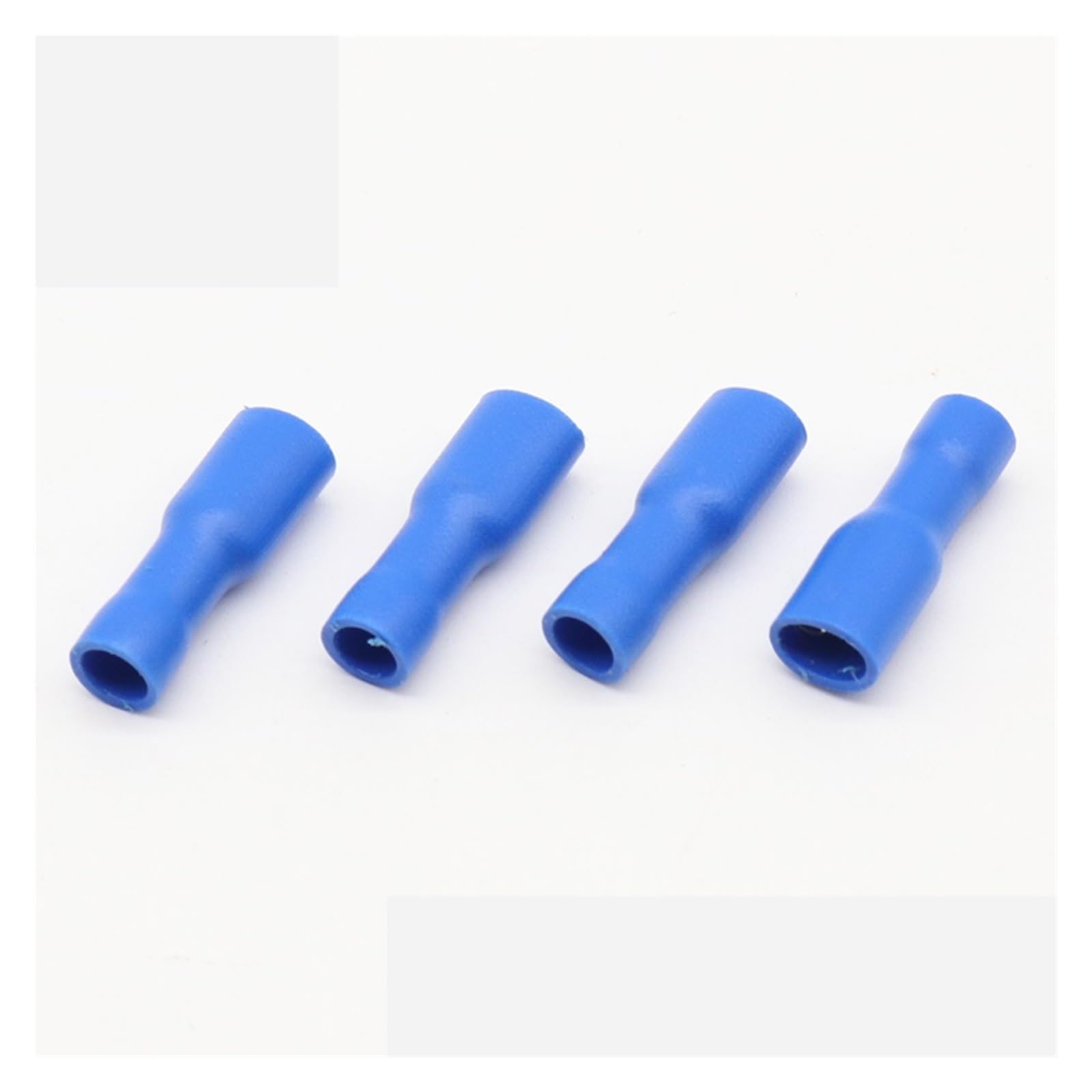 QMKADFQXF FDFD2-187 FDFD2.5-187 Female Insulated Electrical Crimp Terminal for 1.5-2.5mm2 Connectors 100PCS/Pack Cable Wire Connector FDFD