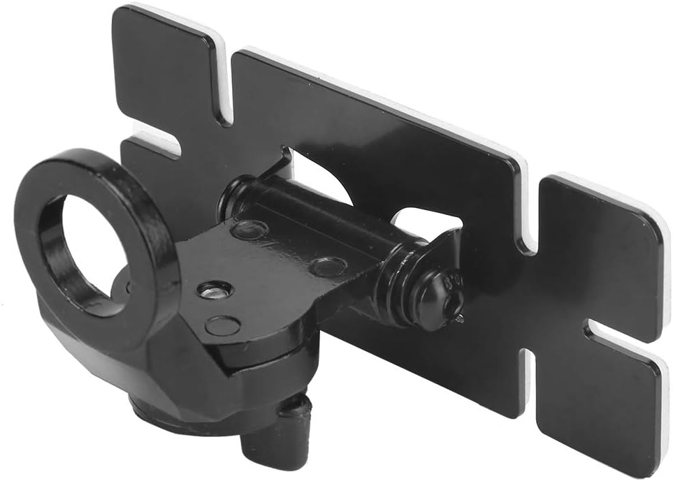 Universal Car Antenna Mount Bracket Clip, Heavy Trunk Cover Stand with 2 Axle Adjustment for Flexible Installation, Paste Installation Method