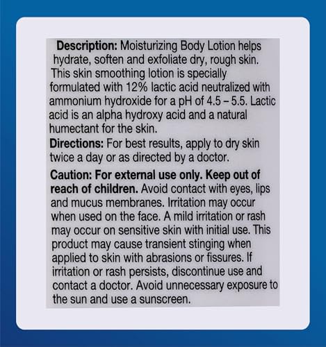 Major 309045984260 Ammonium Lactate 12% Moisturizing Lotion - Lactic Acid Lotion - Helps Hydrate, Soften, And Exfoliate Rough, Dry Skin - Daily Body Lotion thumb #5