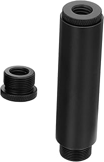 MARMERDO Bracket Extension Tube Microphone Arm Stand Extension Pole Mic Mount Mic Stand Extension Rod Extension Rod for Desk Stand Arm Stand Extension Pipe Aluminum Alloy Black Accessories