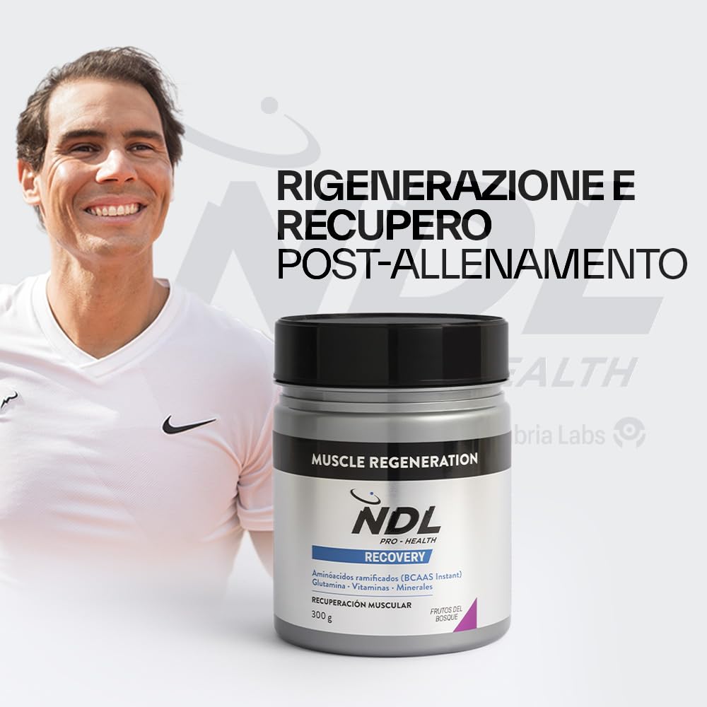 NDL Pro-Health Glutammina + BCAA 2.1:1 in polvere I Aminoacidi Ramificati