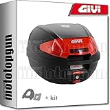 inkl. MONOLOCK Platte GIVI TOPCASE E300N2 + TRAGER KOMPATIBEL MIT HONDA CBF 1000 ST 2014 14