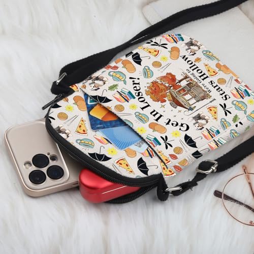 Gzrlyf Stars Hollow TV Show Crossbody Bag Gift For TV Show Lover TV Series Purse Bag4
