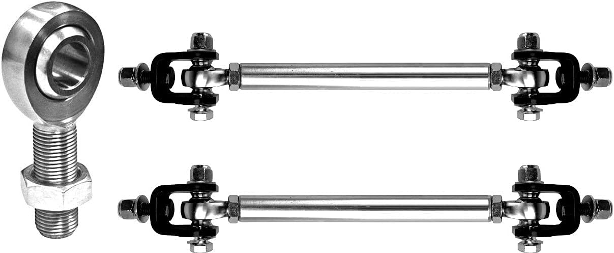 7-8-inch Lift Height Extreme Articulation Front Sway Bar End Link Kit compatible w/ 2011-2016 Ford F250/F350 Super Duty 4WD