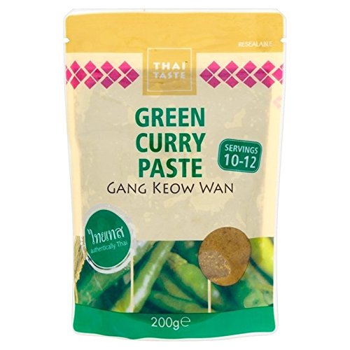 �|�[�`200�O�����Ń^�C�O���[���J���[�y�[�X�g (x 6) - Thai Green Curry Paste in Pouch 200g (Pack of 6) [���s�A���i]
