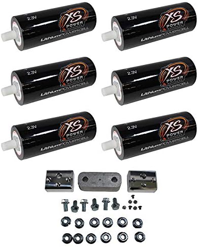 Jims Machineworx 6 XS Power 66160 2.3V 40 AH Lithium Batteries + 40ah 6 Cell Bank DIY Kit