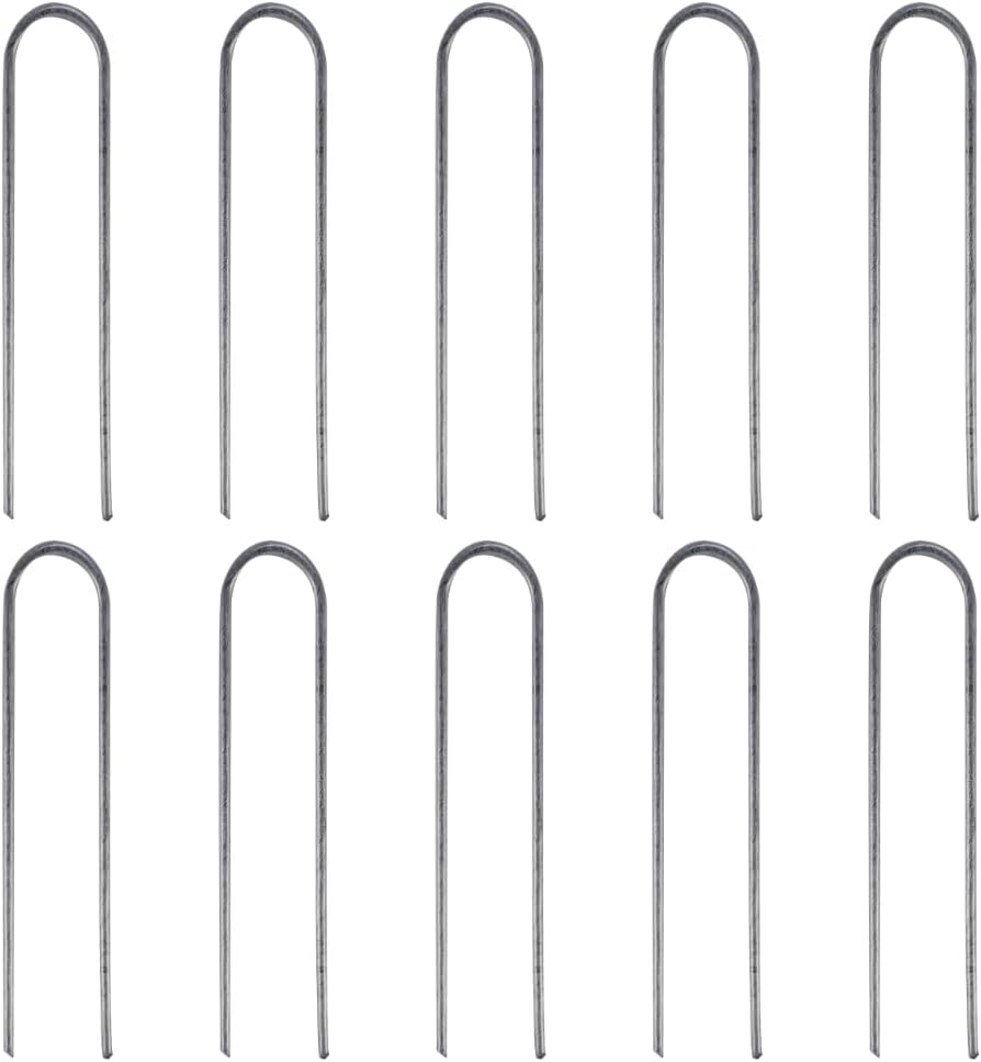 Rain Bird GS50/10PS Drip Irrigation 6" Galvanized Wire Stake for 1/2" Tubing, 10-Pack