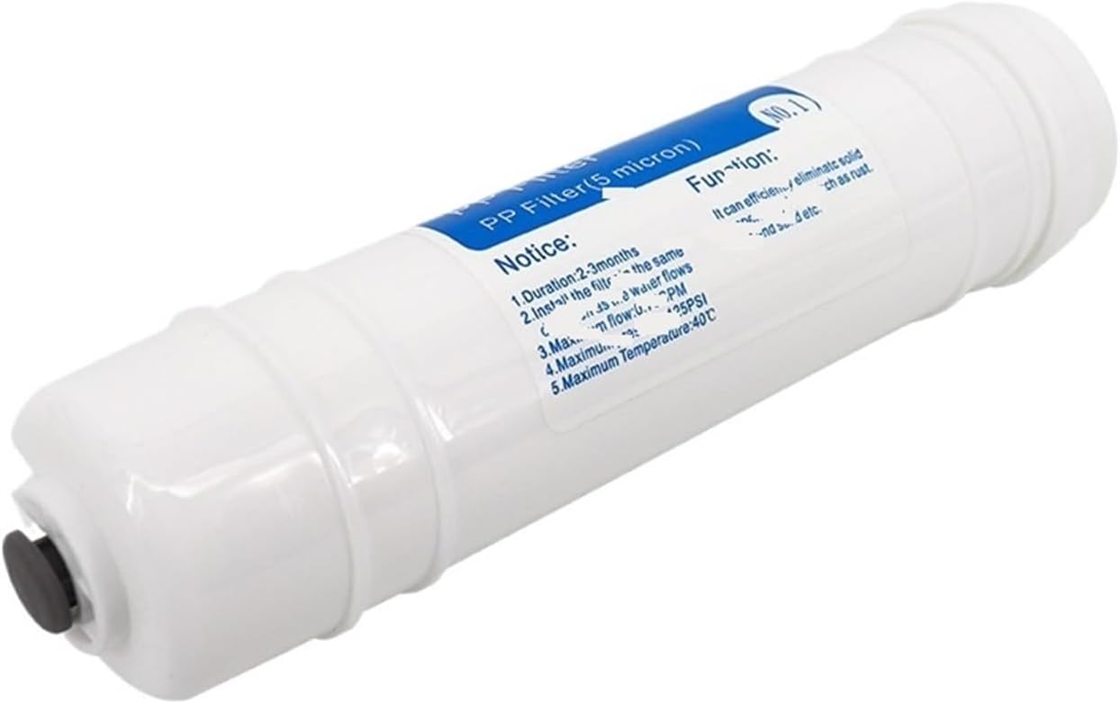 Water Purification Filter Universal Quick Connect 1um pp Cotton/UDF Cartridge Filtration for Water Purification