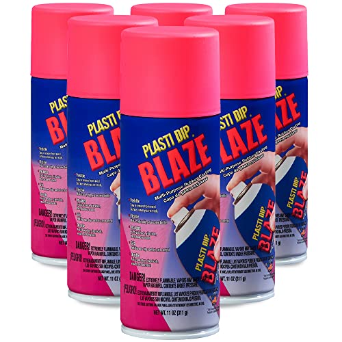 Plasti Dip Performix (11223-6-6Pk) Blaze Pink Spray - 11 Oz. Aerosol, (Pack Of 6) #TOP16