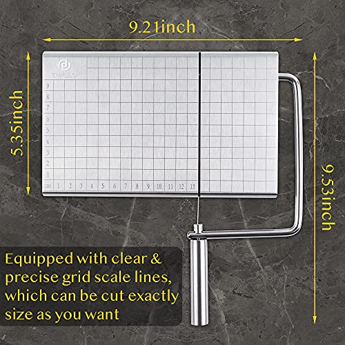 image for PL ZMPWLQ Cheese-Slicers with Wire, Cheese Slicer Stainless Steel with