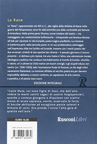 Le Rane. Testo Greco A Fronte - 2