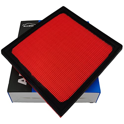 ALL WELL Engine Air Filter FITS Toyota Camry(2018-24),RAV4(19-25),Highlander(19-25),Avalon(2019-2022),Yaris(2021-22),Lexus ES350(2019-25),NX250(2022-25),CA12377,17801-25020,17801-F0050 NOT FOR HYBIRD