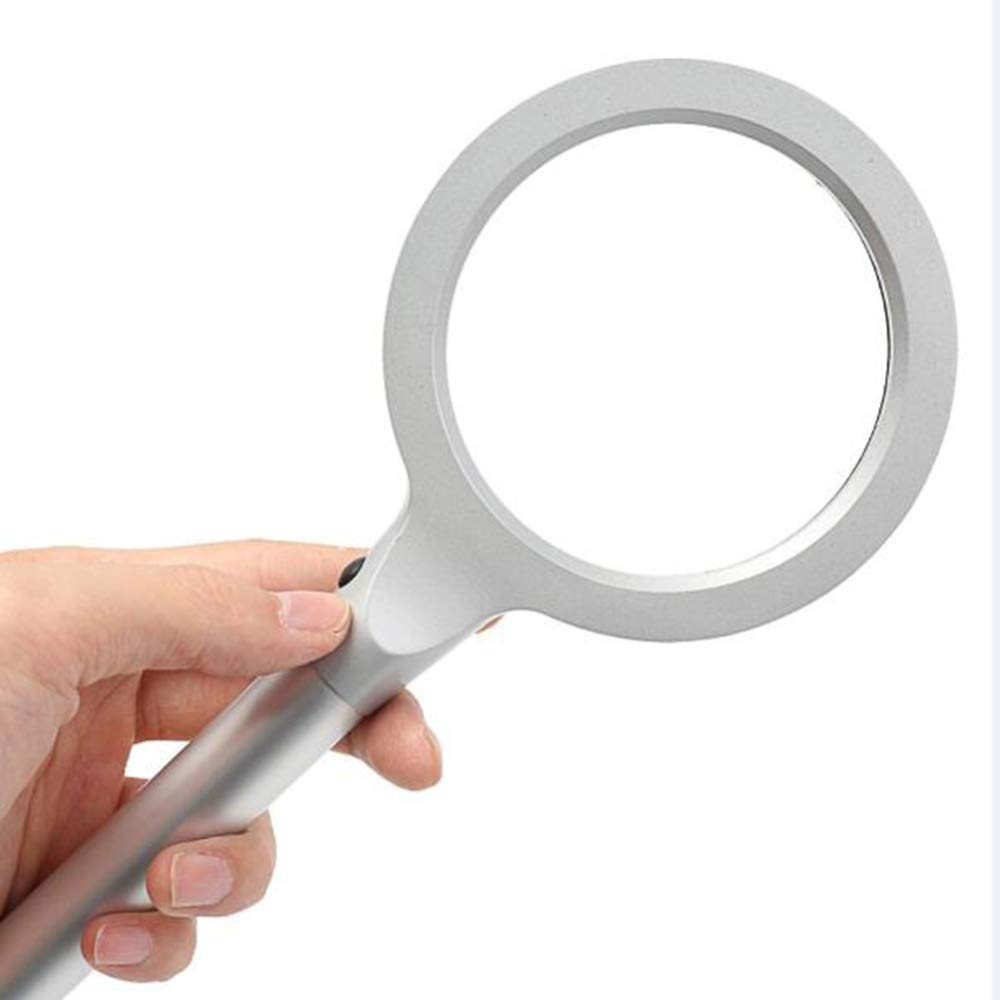 Gafas de Aumento con Auriculares iluminados, Lupa Manos Libres con 2 Luces LED para electrónica, pestañas, Manualidades, joyería, circuitos, reparación de Relojes, 4 Lentes diferen