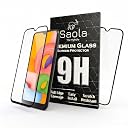 Saola 9H Clear Tempered Glass For Samsung Galaxy M01 / A01 Smartphone(Pack Of 1) With Free Installation Kit. Full Screen Protector - 5.7 Inch gallery image