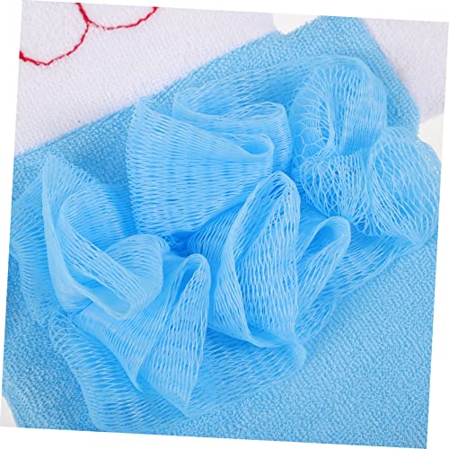 Healeved 12Pçs Luvas De Banho Luvas Rosa Luvas Azuis Pintinho Criança Material De Malha Pe Luvas Ama