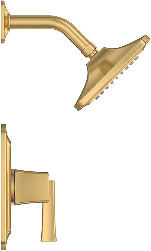 Miniatura 2 de American Standard TU353507.GN0 Townsend Kit de molduras de ducha con cartucho de equilibrio de presión, 1.75 GPM, oro cepillado