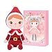 Produktbild Metoo Plüschtier Stoffpuppen Kuscheltier Weichpuppe Weihnachtsdekoration Spielzeug - Weihnachts Keppel Serie Weihnachtsmädchen