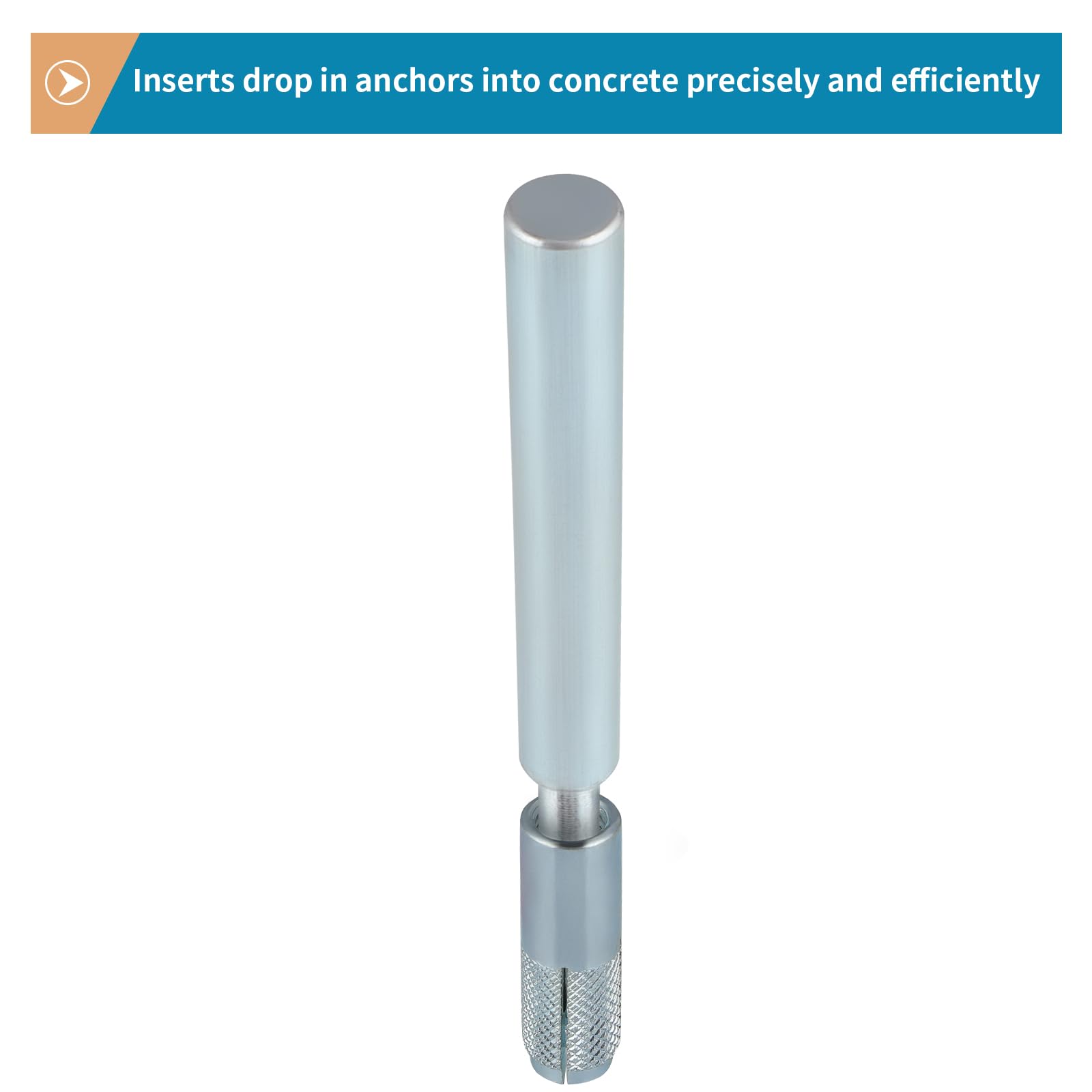 Drop-In Anchors - 25 Pack with Hand Setting Tool -5 Drop-In Anchors - 25 Pack with Hand Setting Tool -5