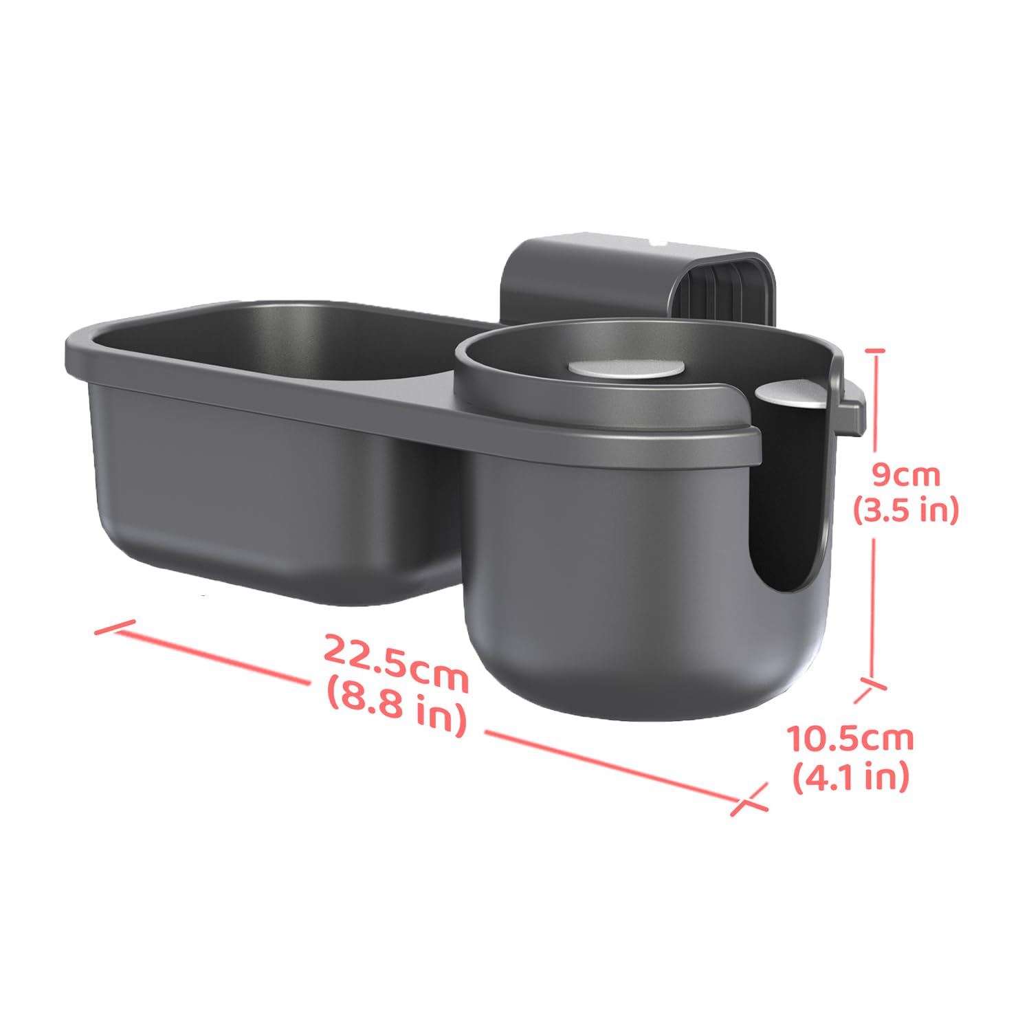 Child Cup Holder with Snacks Holder for Convertible Car Seats Convertible Cup Holder - Image 4