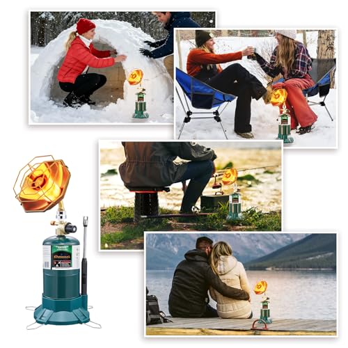 6200 BTU Propane Camping Heater