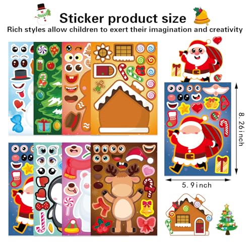 Christmasfacestickersforkidsandadultscutemerrychristmaspartystickersbulkforpumpkinsandwaterbottlessantaclausdeersnowmanstickersholidaypartyfavorsuppliesartcraftgifts  Urban Country Home Decor Christmas face stickers for kids and adults cute merry christmas party stickers bulk for pumpkins and water bottles santa claus deer snowman stickers holiday party favor supplies art craft gifts  urban country home decor
