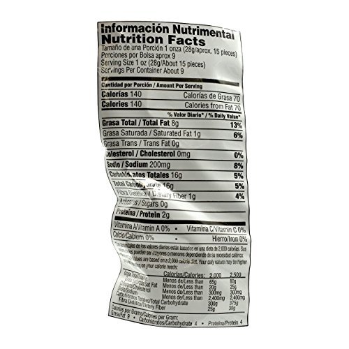 Doritos, Dinamita, Chile Limon Rolled Tortilla Chips, 9.75oz Bag (Pack of 4) by Frito Lay