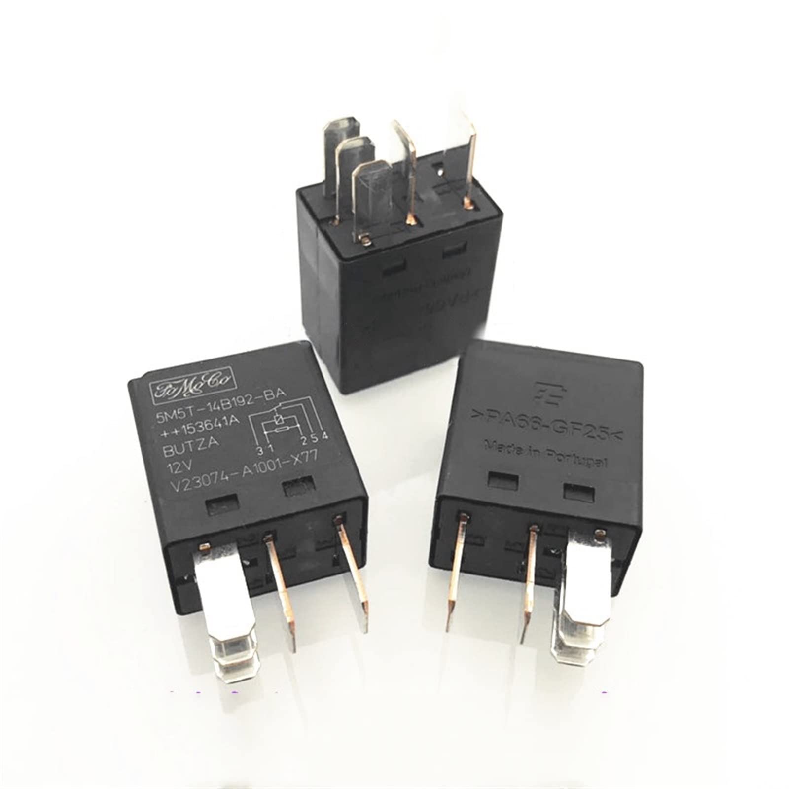 GJZIFGFWQ 1pcs Relay 5M5T-14B192-BA 5 pin Car V23074-A1001-X77