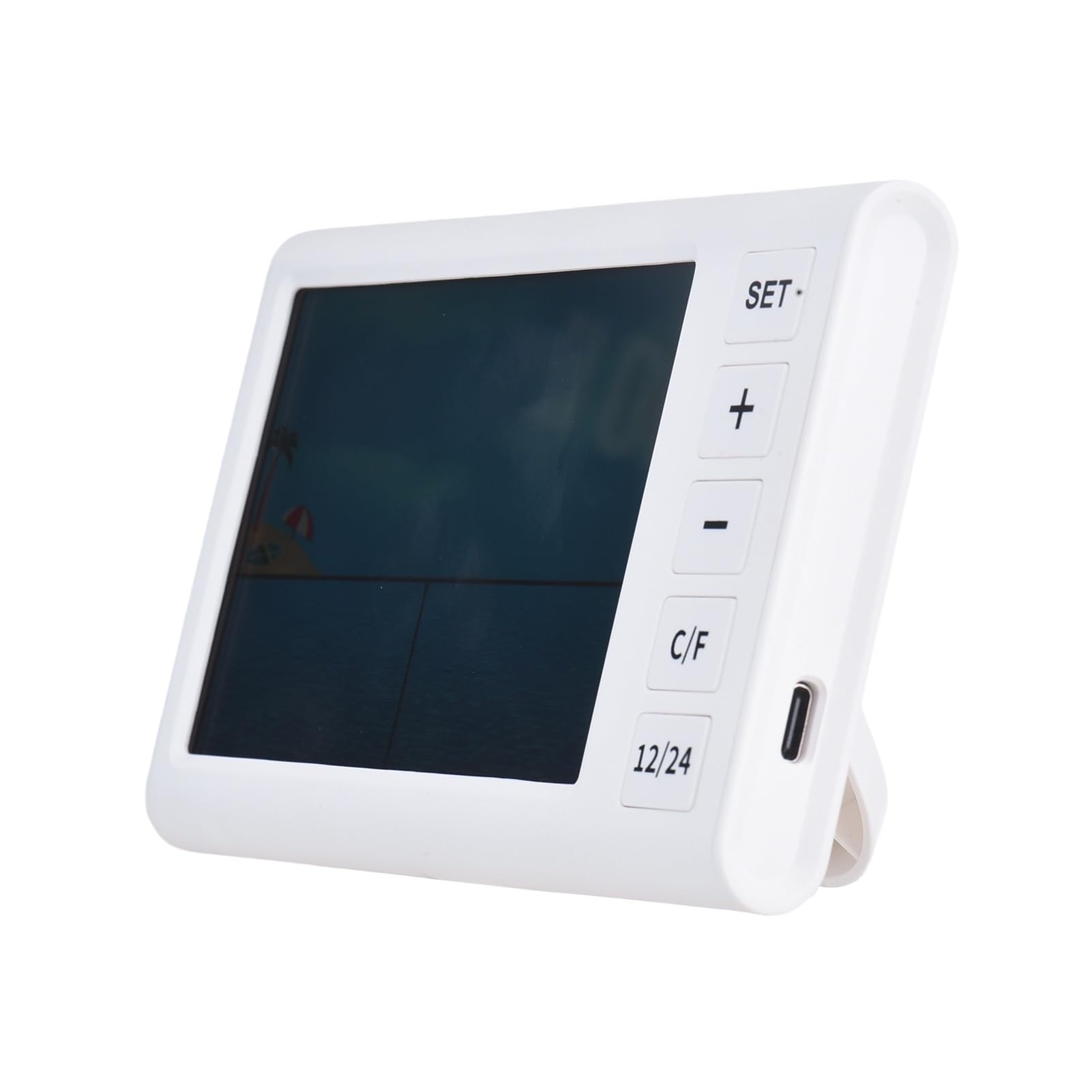 TermóMetro De Piscina Termómetro Solar For Piscina con Iluminación Ambiental RGB, Sensor De Temperatura E Indicador De Confort. FáCil De Usar