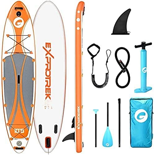 Exprotrek , Tabla Para Paddle Surf Unisex Adulto, Arado (Orange), 327 X 77 X 16 Cm