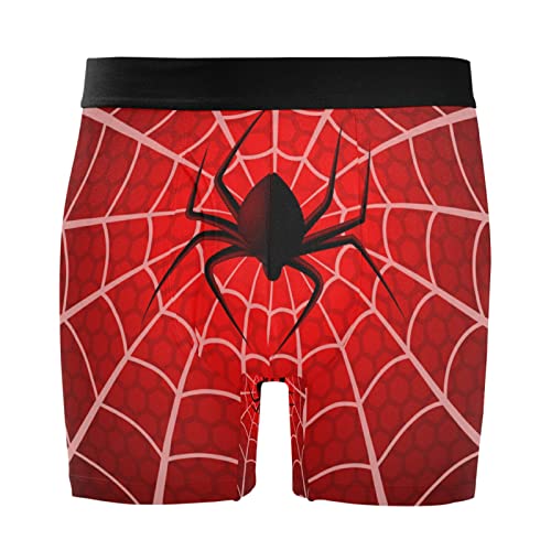 Bóxer para Hombre Ultrasuaves Pack de 2 Calzoncillos Vnurnrn Araña Fantasma Transpirables