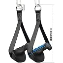 BLOXN Ergonomic Gym Cable Attachment Handles for Workout – Professional Grip Palm Support for Cable Machines, LAT Pull Down, Tricep, Bicep & Back Exercises (D Handle Grip (Pair of 2)) gallery image