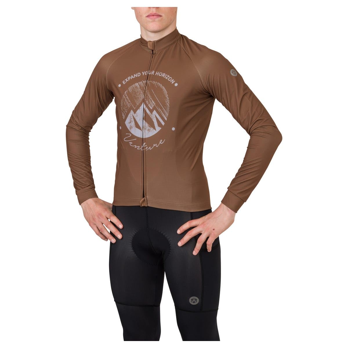 AGU Gravel Venture Jersey Man Armagnac - Long Sleeves Gravel Venture Jersey Man Armagnac - Long Sleeves Unisex - Adulto (Pacco da 1)