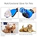 Pet Grooming Clipper Washable Pet Clippers USB Rechargeable Low Noise Electric Pet Trimmer with Detachable Micro-serrated Ceramic Blade For Dogs and Cats, Eyes, Face, Ears, Paw, Around Rump