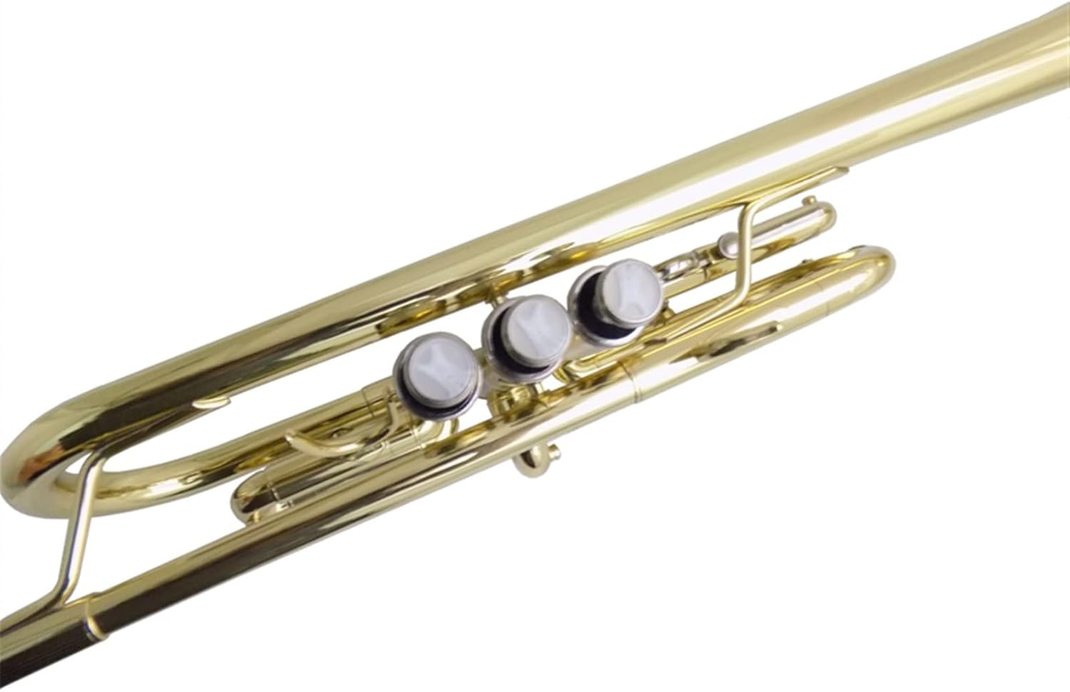 TSTS C フラットトランペット楽器 ケース付 マウスピース イエロー