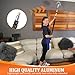 28FT Reach Telescopic Extension Pole, 5-20FT Multi-Purpose Extendable Pole with Universal Twist-on Metal Tip, Lightweight Sturdy Aluminum Paint Roller Extension Pole for Painting, Dusting and Cleaning