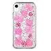 iPhone XR Case for Girls/Women,YYQUEEN Pinky Petals Premium Real Dried Flower Design and Anti-Shock and Anti-Slip and Wireless Charging Cover for iPhone XR 6.1''