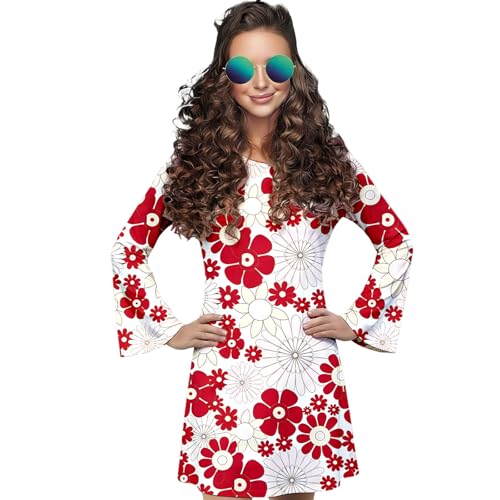 Vestido casual floral bohemio para lucir perfecta en una fiesta o puesta en escena
