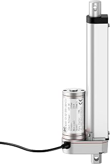 Justech 150mm Linear Actuator Motor DC 12V 750N for Auto Car RV Electric Door Opener Vehicles Vessels Cargo TV Lift Tables Massage Beds Electric Beds Medical Chairs Electric Equipment Camera Frames