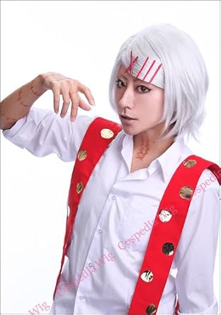Amazon 東京喰種 鈴屋什造 風 ウィッグ キャラウィッグ 美容師セット済 耐熱 Cospedia製 コスプレ 仮装 通販