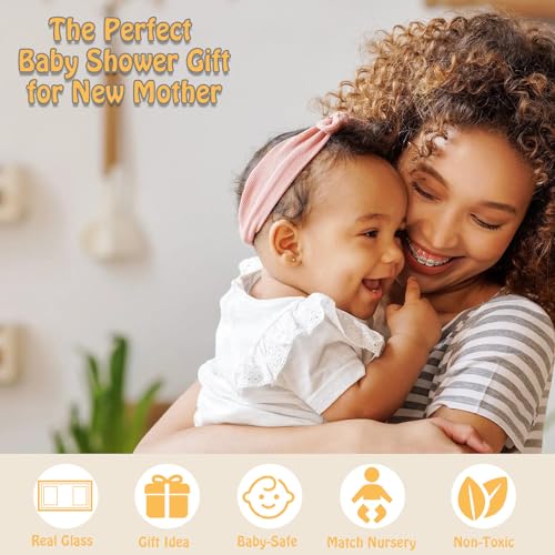 image for PUDEKO Baby Hand and Footprint Kit Keepsake Nursery Decor Picture Fram