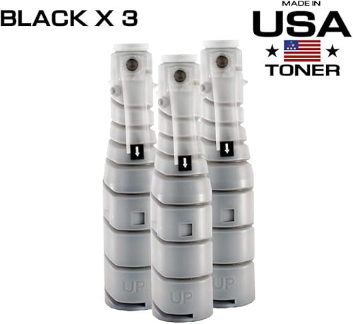 Miniatura 2 de MADE IN USA TONER Repuesto compatible para Konica Minolta Bizhub 363, 423, TN414 / TN-414 / A202030 (negro, paquete de 3)